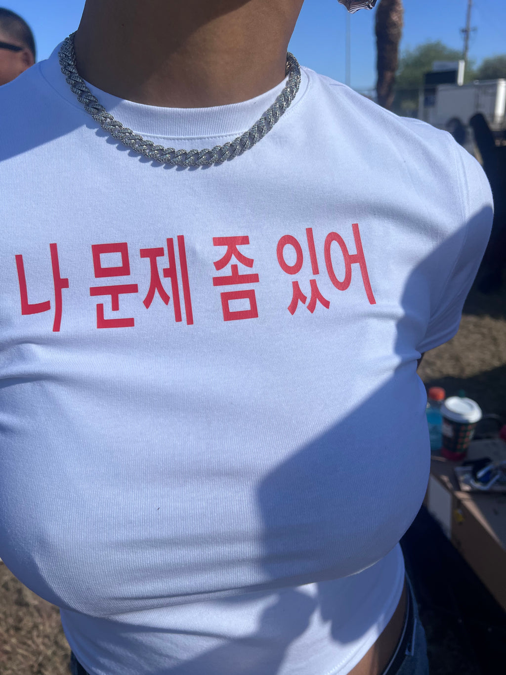 "Got Issues?" Baby Tee (Korean)